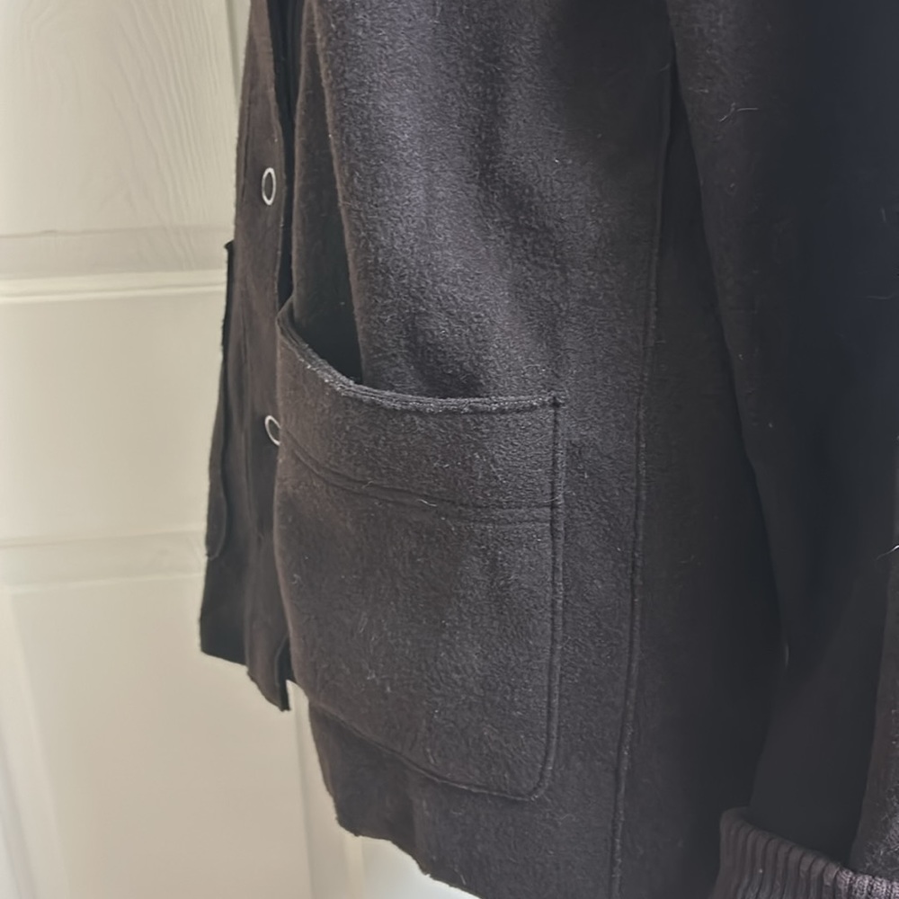 Jones New York Signature Small Button Down Jacket with Pockets, 76% Wool… - Picture 11 of 11